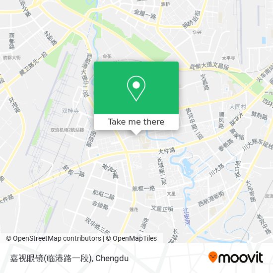 嘉视眼镜(临港路一段) map