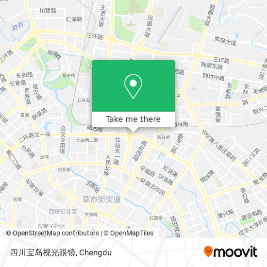 四川宝岛视光眼镜 map