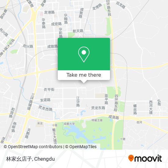 林家幺店子 map