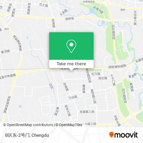 B区东-2号门 map
