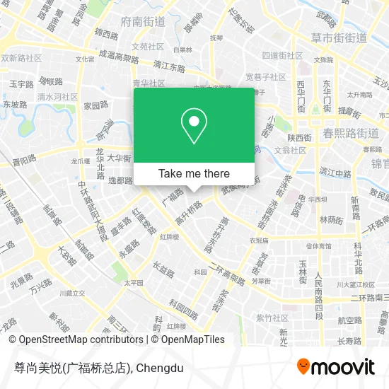 尊尚美悦(广福桥总店) map