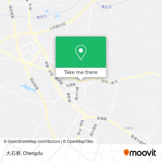 大石桥 map