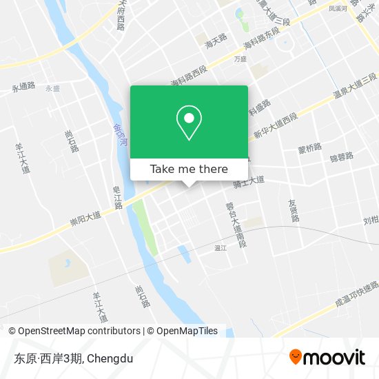 东原·西岸3期 map