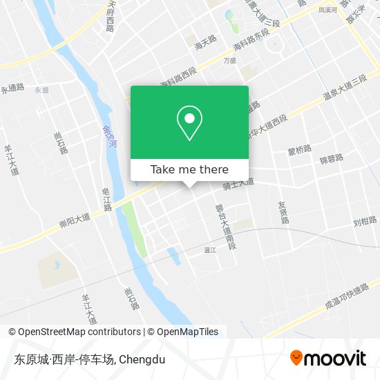 东原城·西岸-停车场 map
