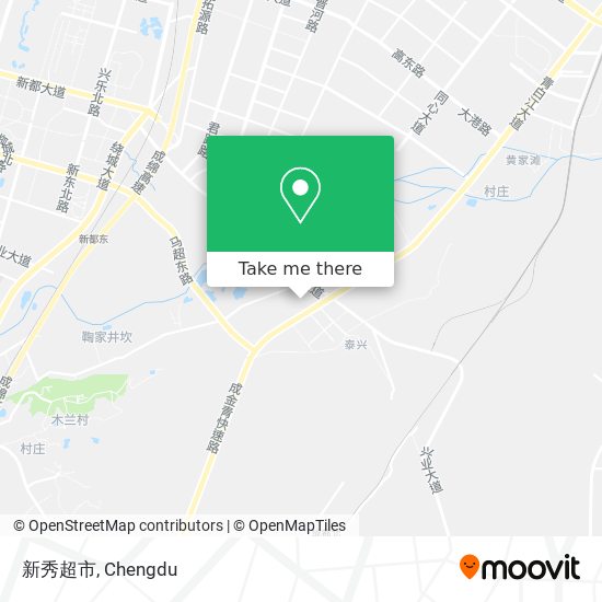 新秀超市 map