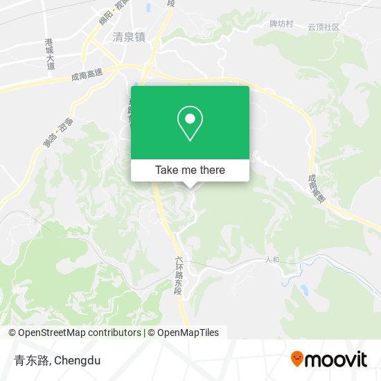 青东路 map