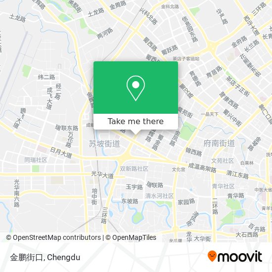 金鹏街口 map