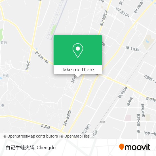 白记牛蛙火锅 map