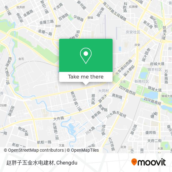 赵胖子五金水电建材 map