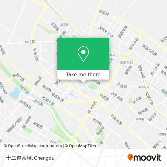 十二道茶楼 map