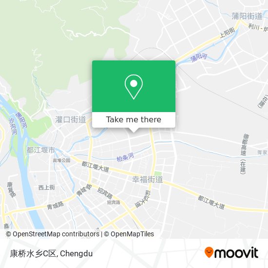 康桥水乡C区 map