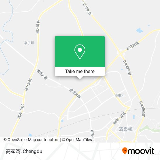 高家湾 map