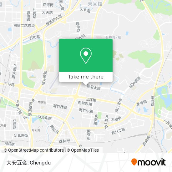 大安五金 map