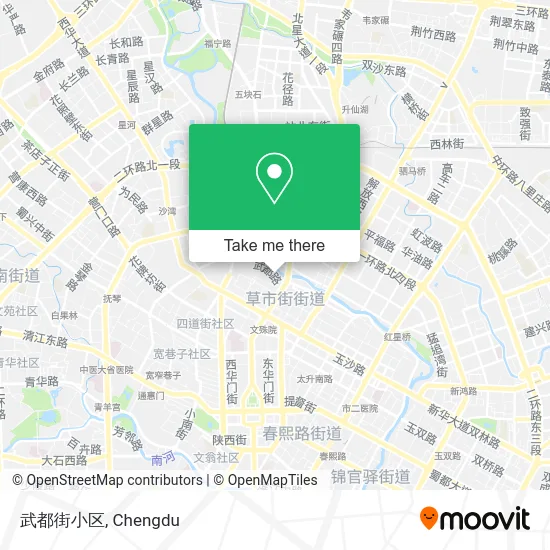 武都街小区 map