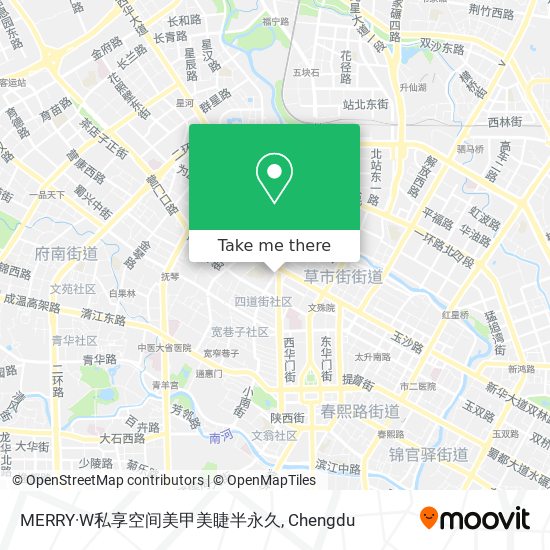 MERRY·W私享空间美甲美睫半永久 map