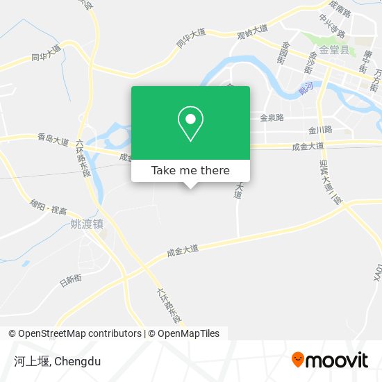 河上堰 map