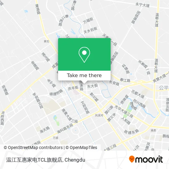 温江互惠家电TCL旗舰店 map