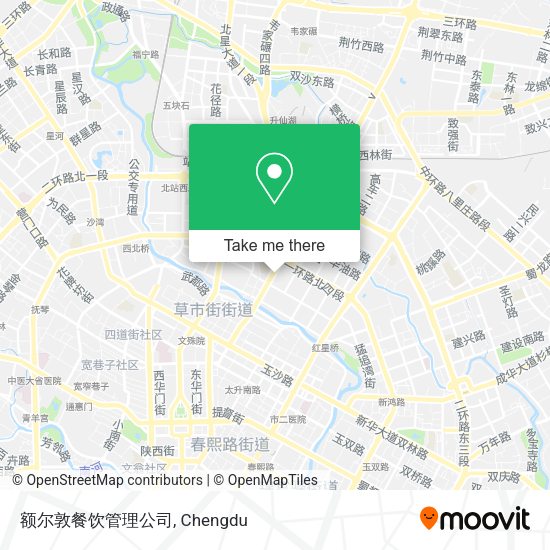 额尔敦餐饮管理公司 map