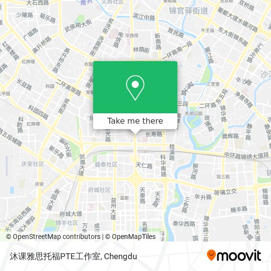 沐课雅思托福PTE工作室 map
