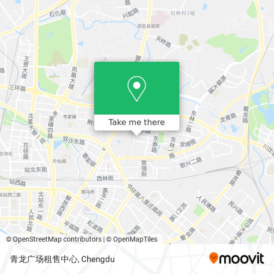青龙广场租售中心 map