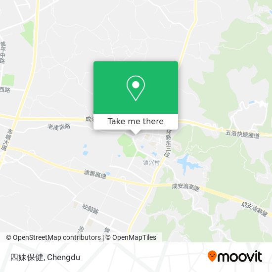 四妹保健 map