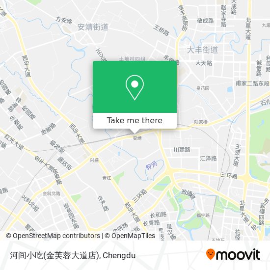 河间小吃(金芙蓉大道店) map