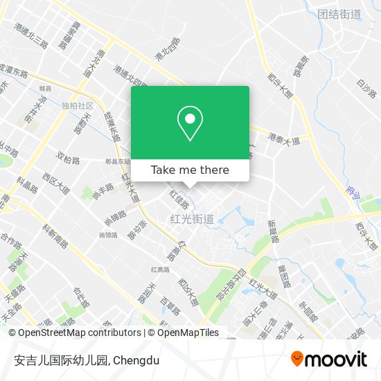 安吉儿国际幼儿园 map