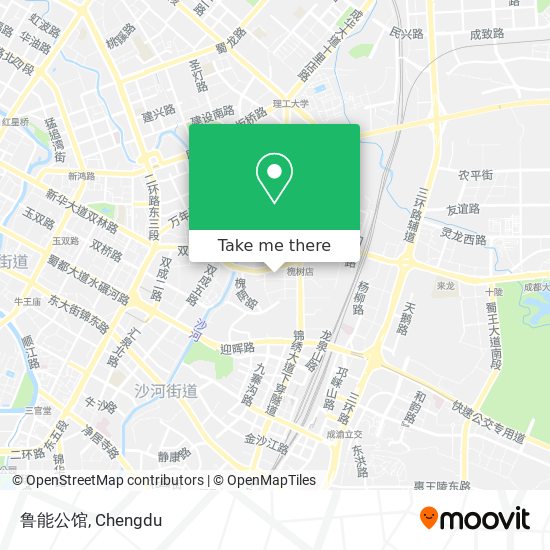 鲁能公馆 map