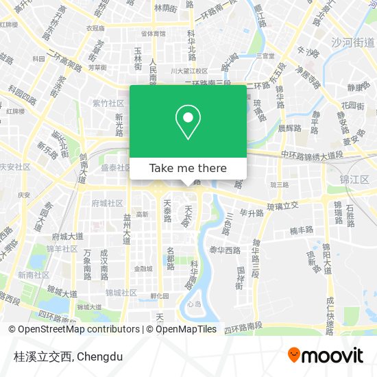 桂溪立交西 map
