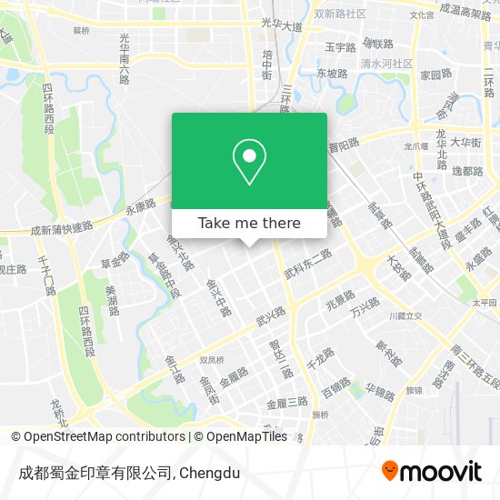 成都蜀金印章有限公司 map