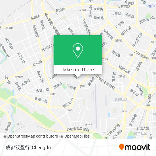 成都双盈行 map