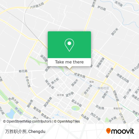万胜职介所 map