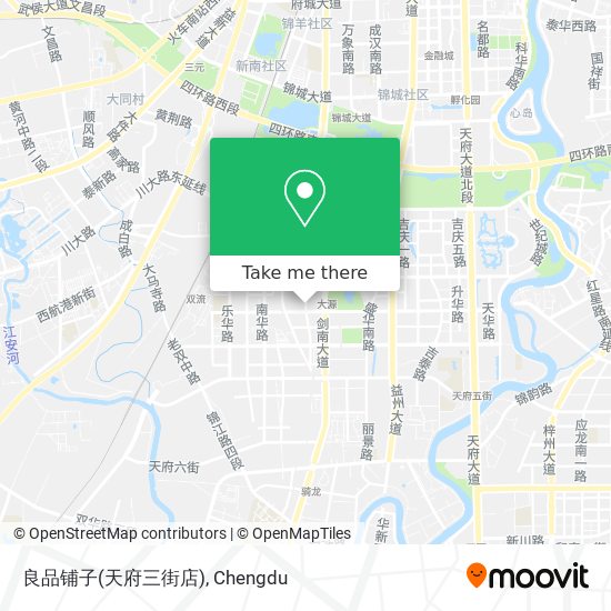 良品铺子(天府三街店) map