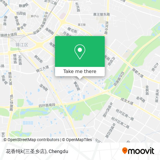 花香纯k(三圣乡店) map