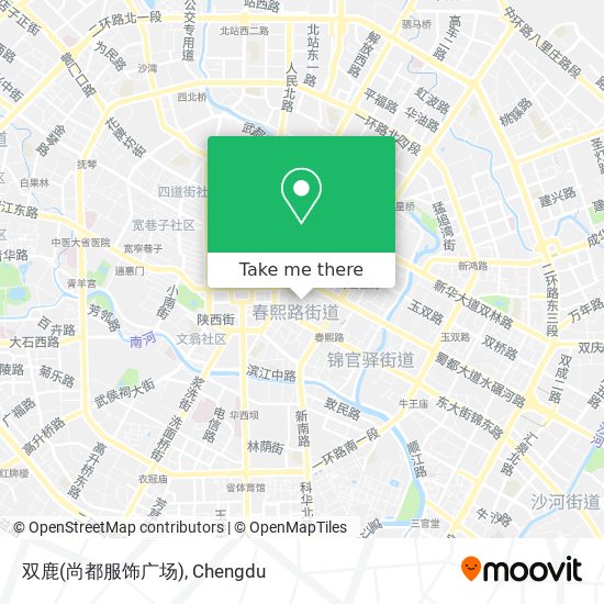 双鹿(尚都服饰广场) map