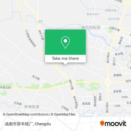 成都市群丰线厂 map