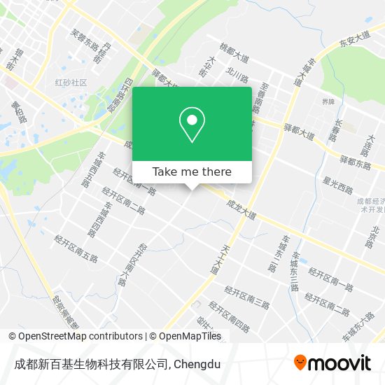 成都新百基生物科技有限公司 map