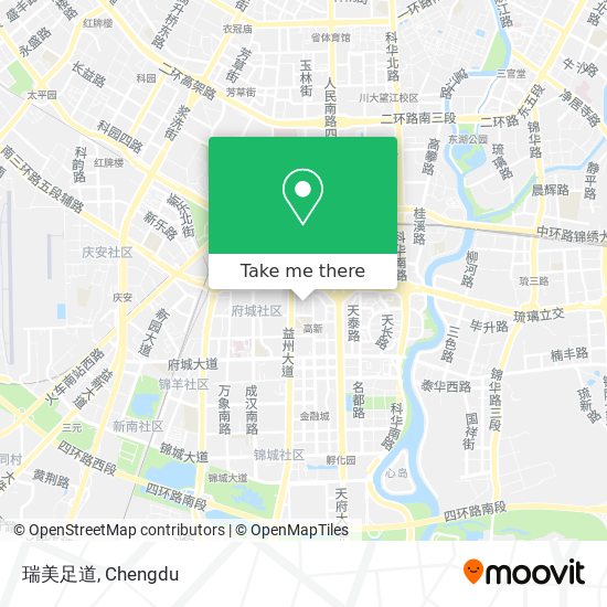 瑞美足道 map