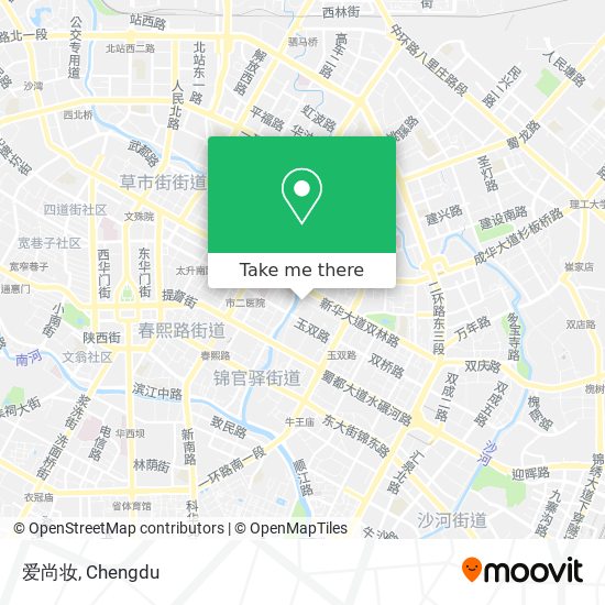 爱尚妆 map
