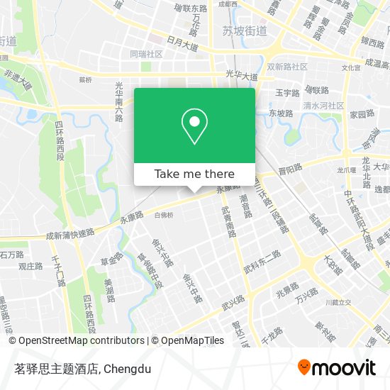 茗驿思主题酒店 map