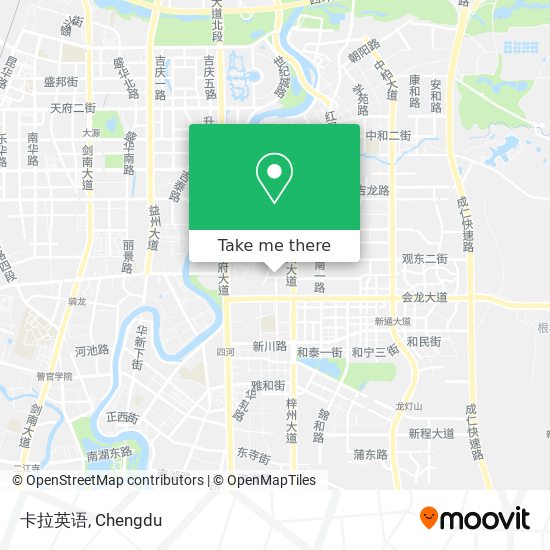 卡拉英语 map