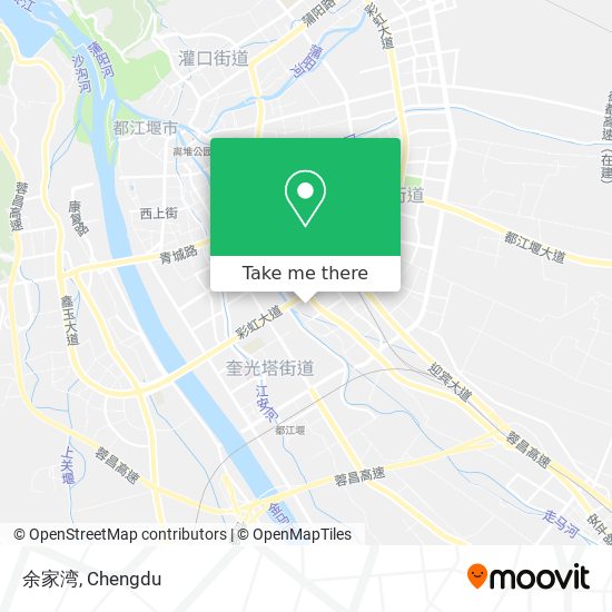 余家湾 map