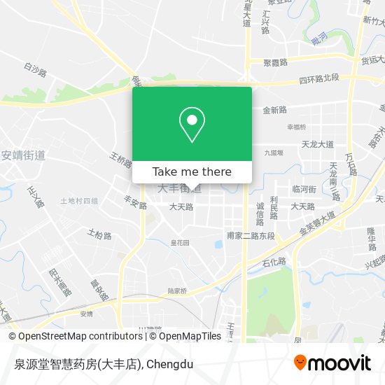泉源堂智慧药房(大丰店) map