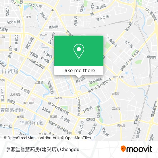 泉源堂智慧药房(建兴店) map