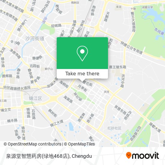 泉源堂智慧药房(绿地468店) map