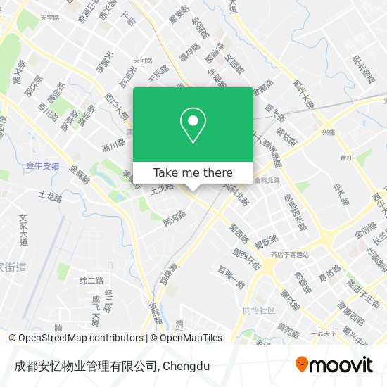 成都安忆物业管理有限公司 map
