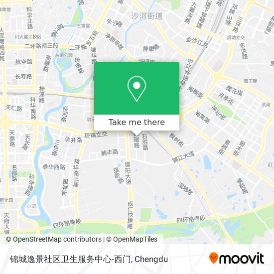 锦城逸景社区卫生服务中心-西门 map