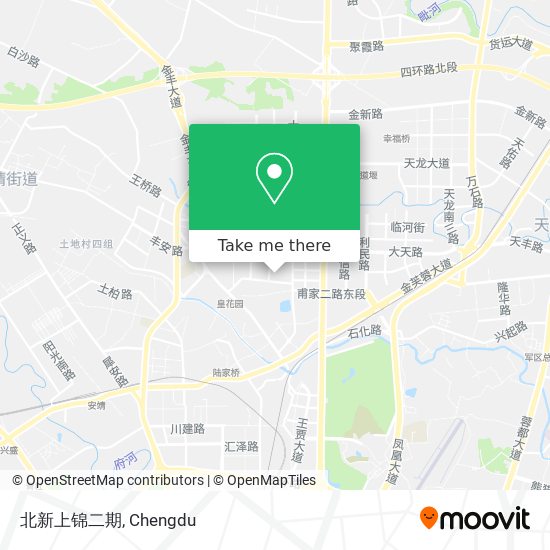 北新上锦二期 map