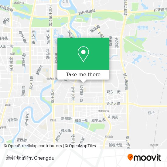 新虹烟酒行 map