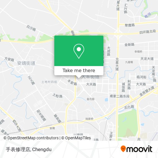 手表修理店 map